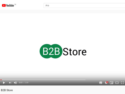 B2B Store B2B Store Tanıtım Videosu