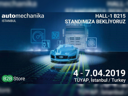 B2B Store Automechanika İstanbul Fuarı - 2019